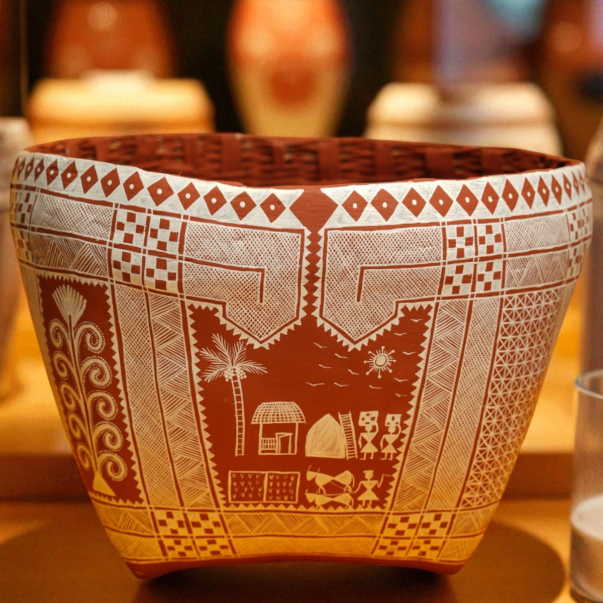 Hase Chittara Bamboo Basket – view 2