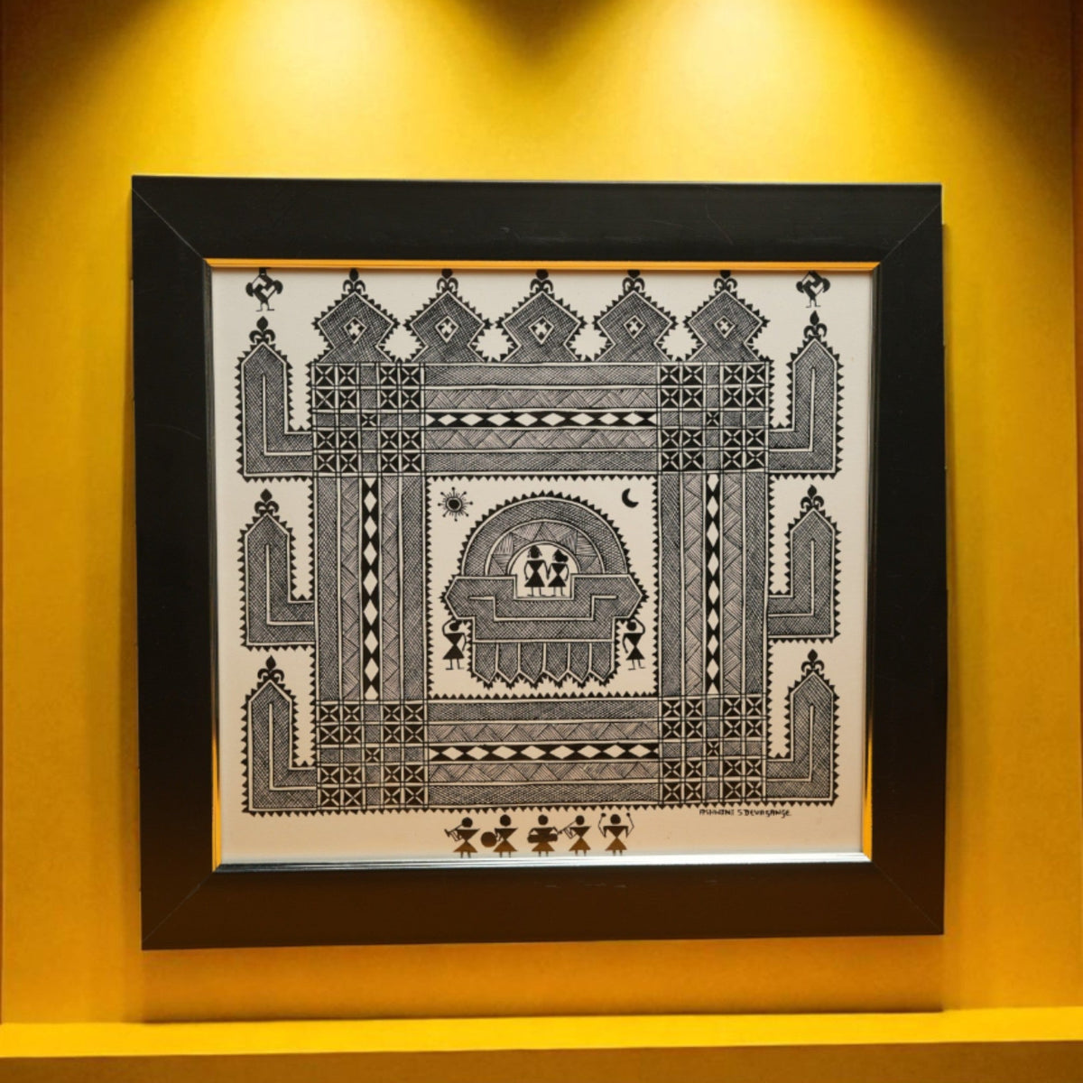 Pancha Kumbha Maduve Chittara Art – view 3