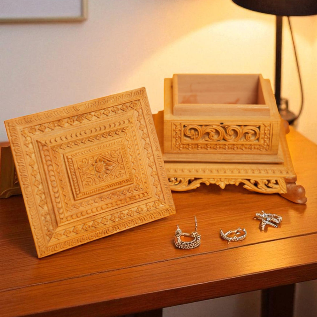 Sandalwood Jewellery Box