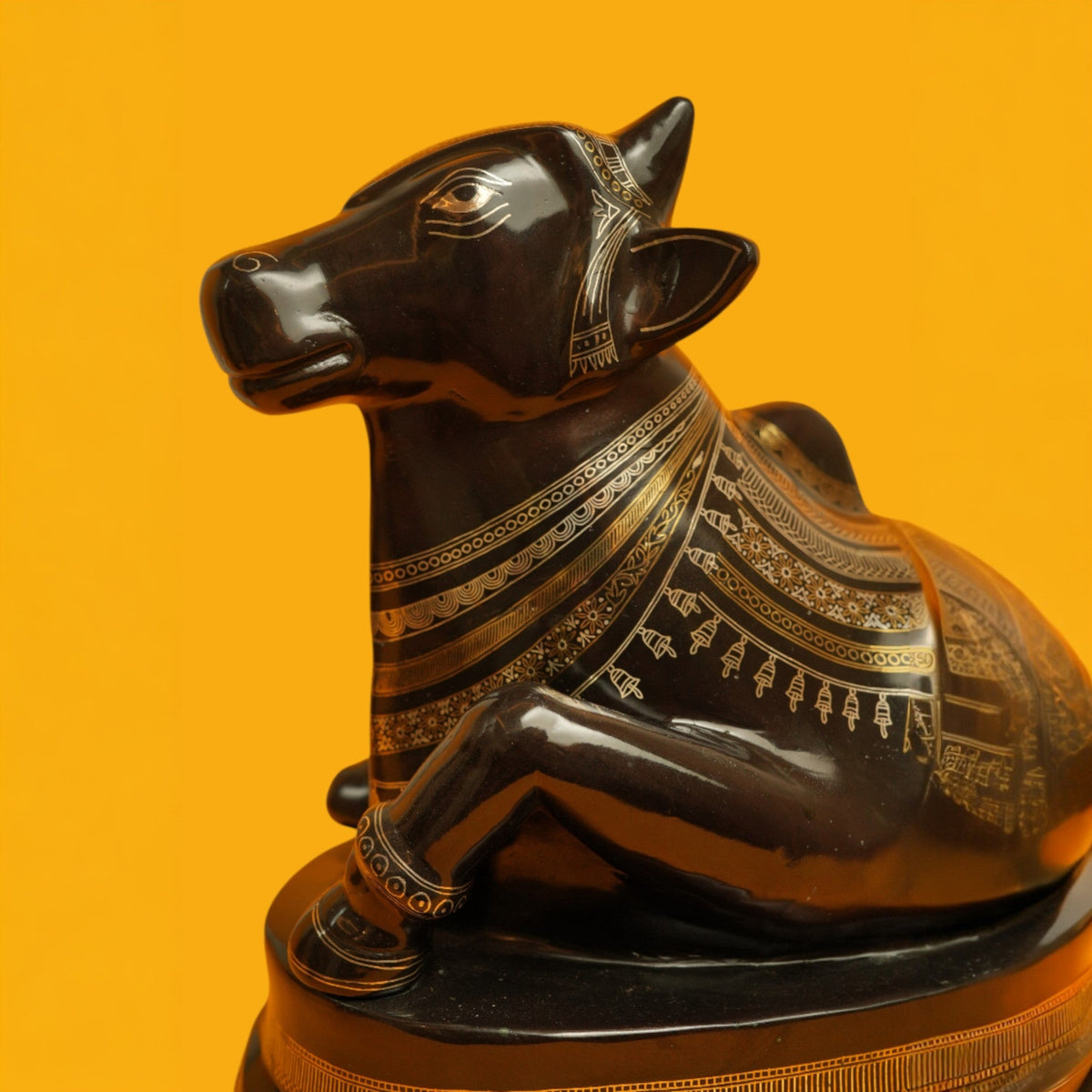 Nandi Bidri Art Sculpture – view 2