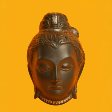 Buddha Head Bidri Art