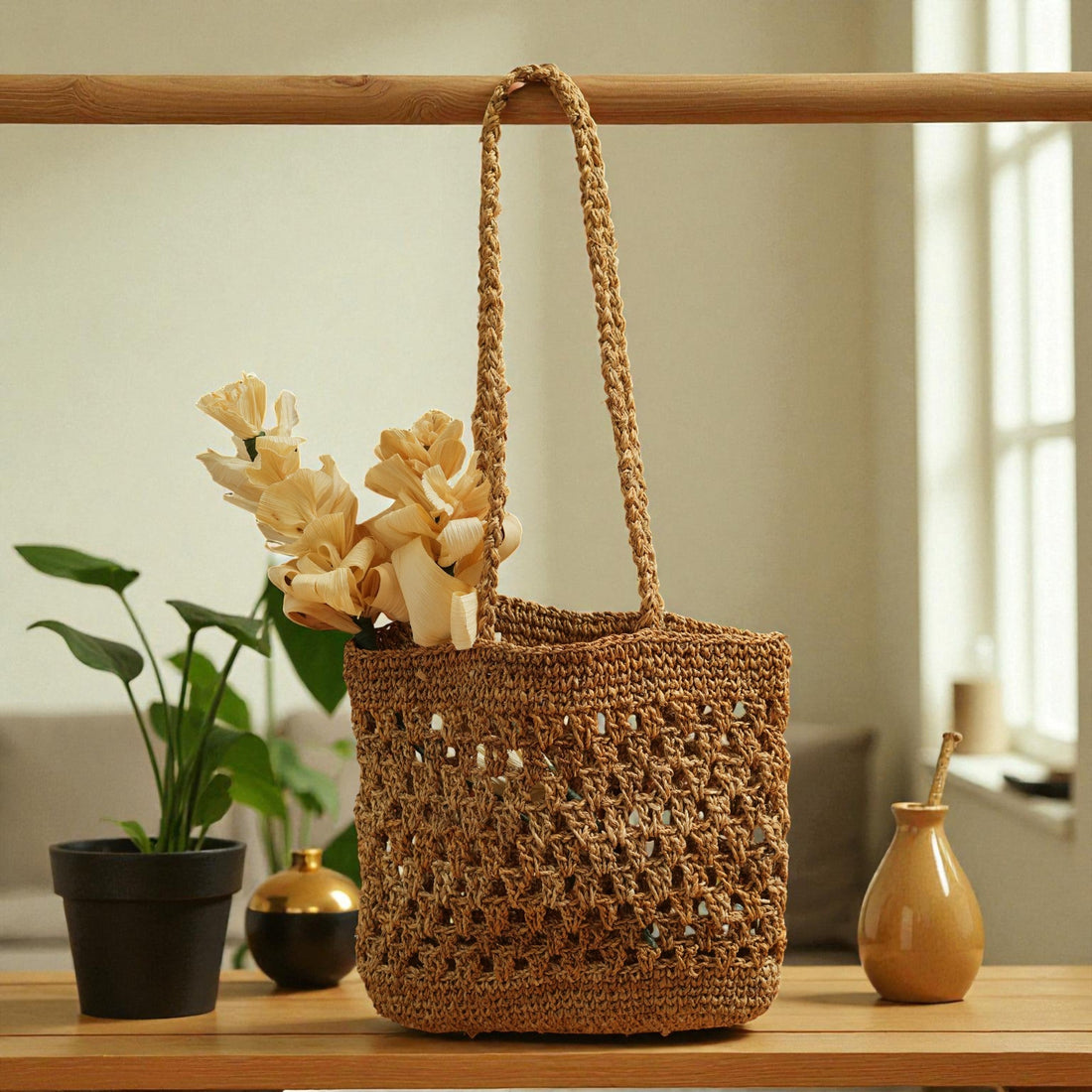 Banana Fibre Hand Bag