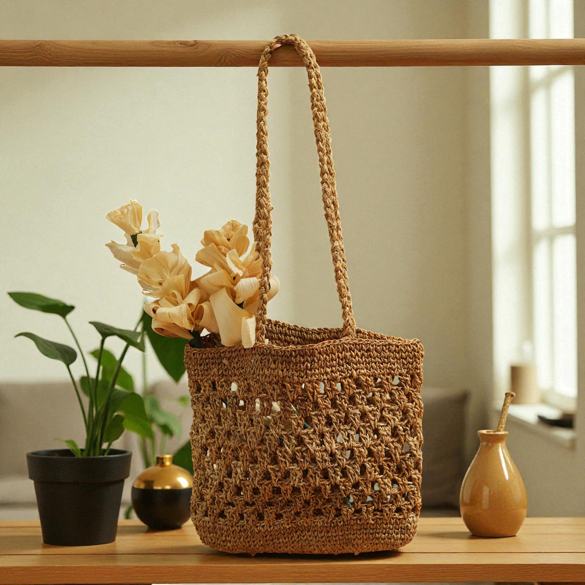 Banana Fibre Hand Bag – view 2