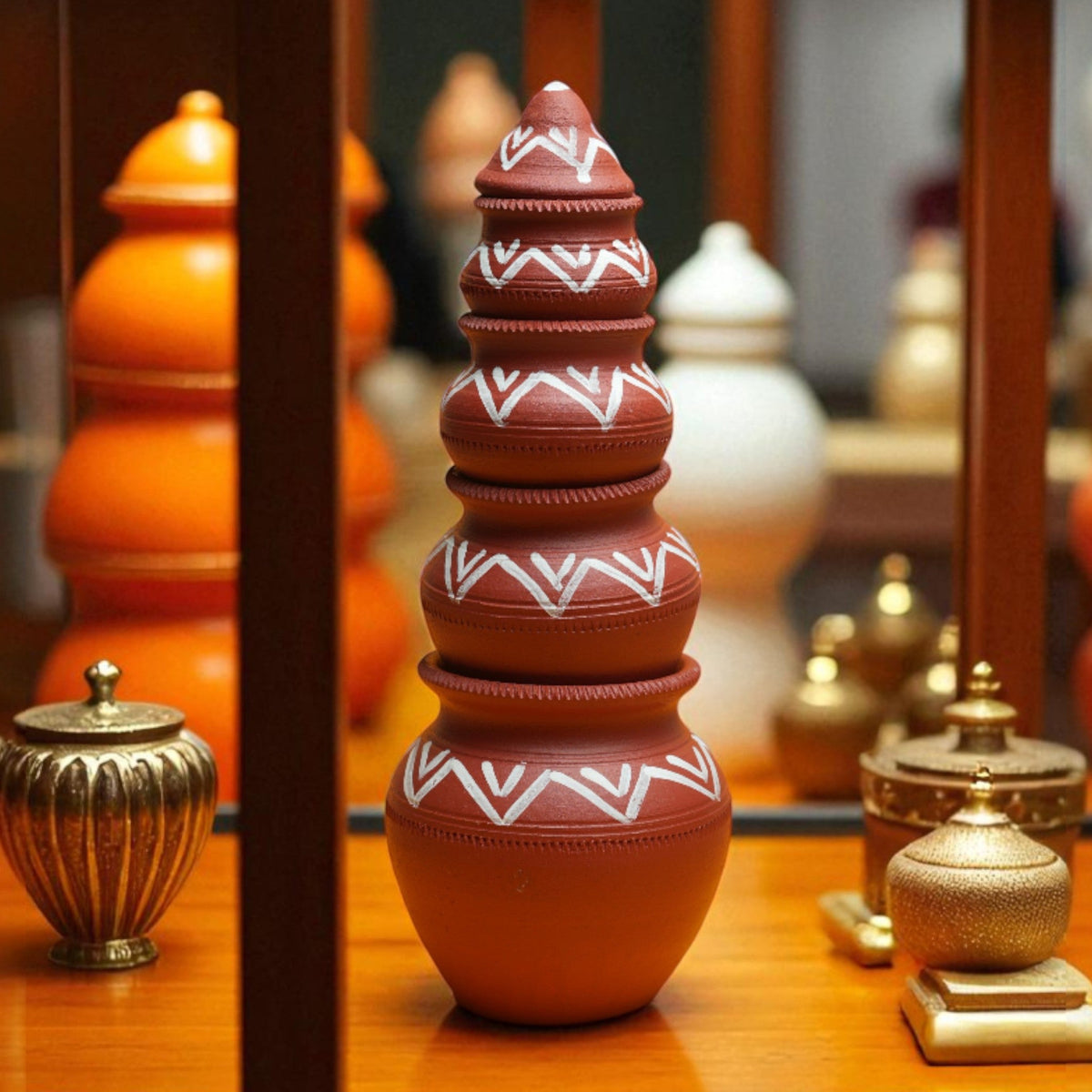 Handcrafted Terracotta Kumba Set