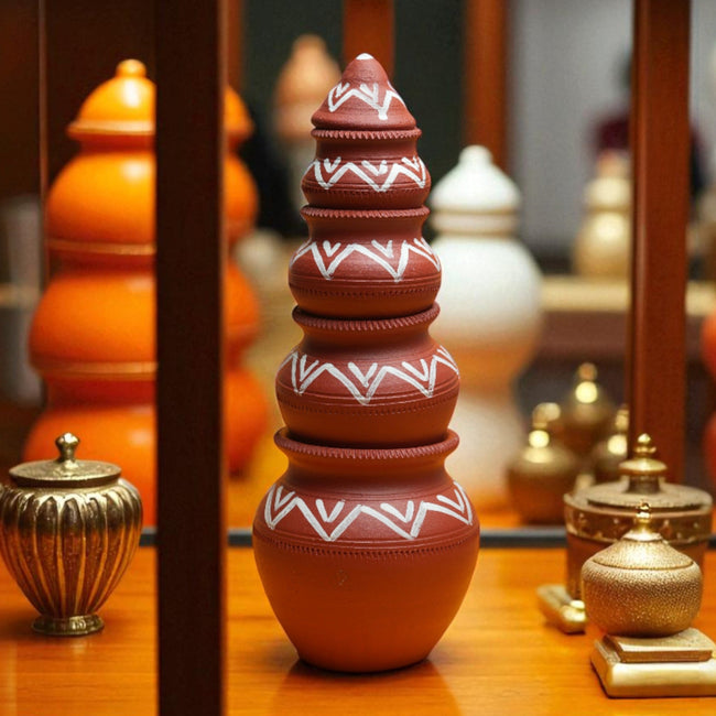 Handcrafted Terracotta Kumba Set