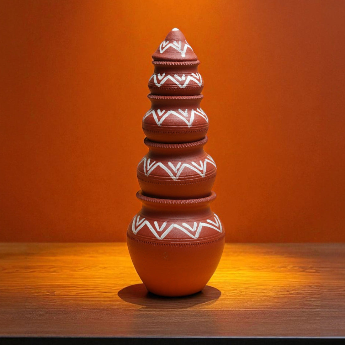 Handcrafted Terracotta Kumba Set