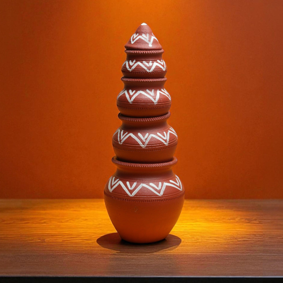 Handcrafted Terracotta Kumba Set