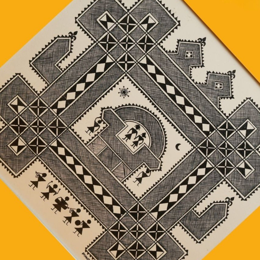 Pancha Kumbha Maduve Chittara Art
