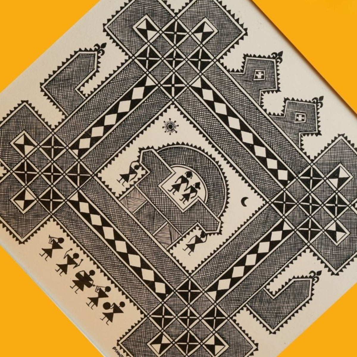 Pancha Kumbha Maduve Chittara Art – view 2