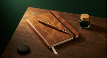 Recycled leather Diary