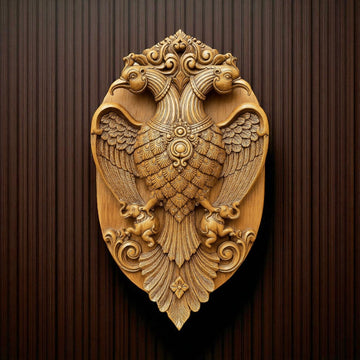 Gandaberunda Shivani Wood Carving