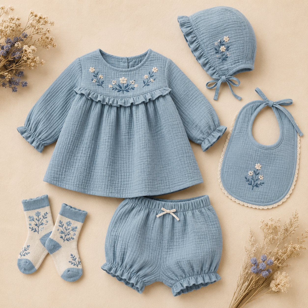 Baby Clothing Set Blue