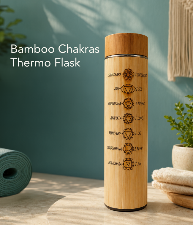 Aegle Sriphal  Bamboo Chakras Thermo Flasks