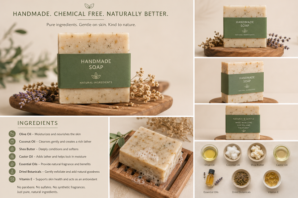 Handmade Natural Soap Bar