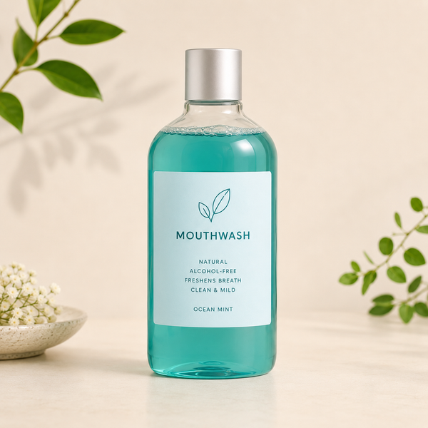 Natural Mouthwash Bottle