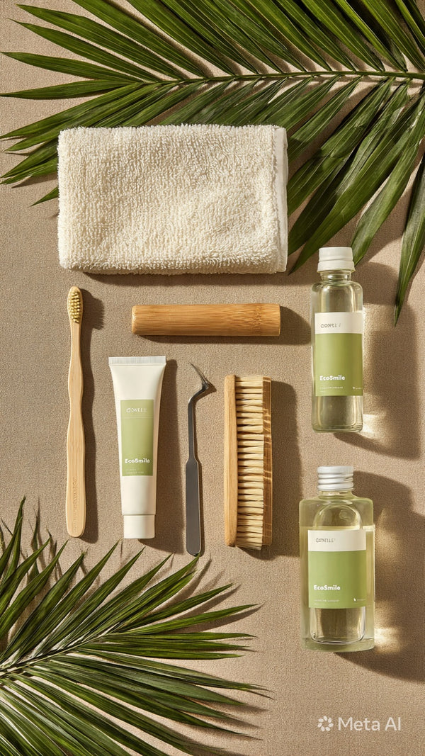 Sustainable Personal Care Kit Flatlay