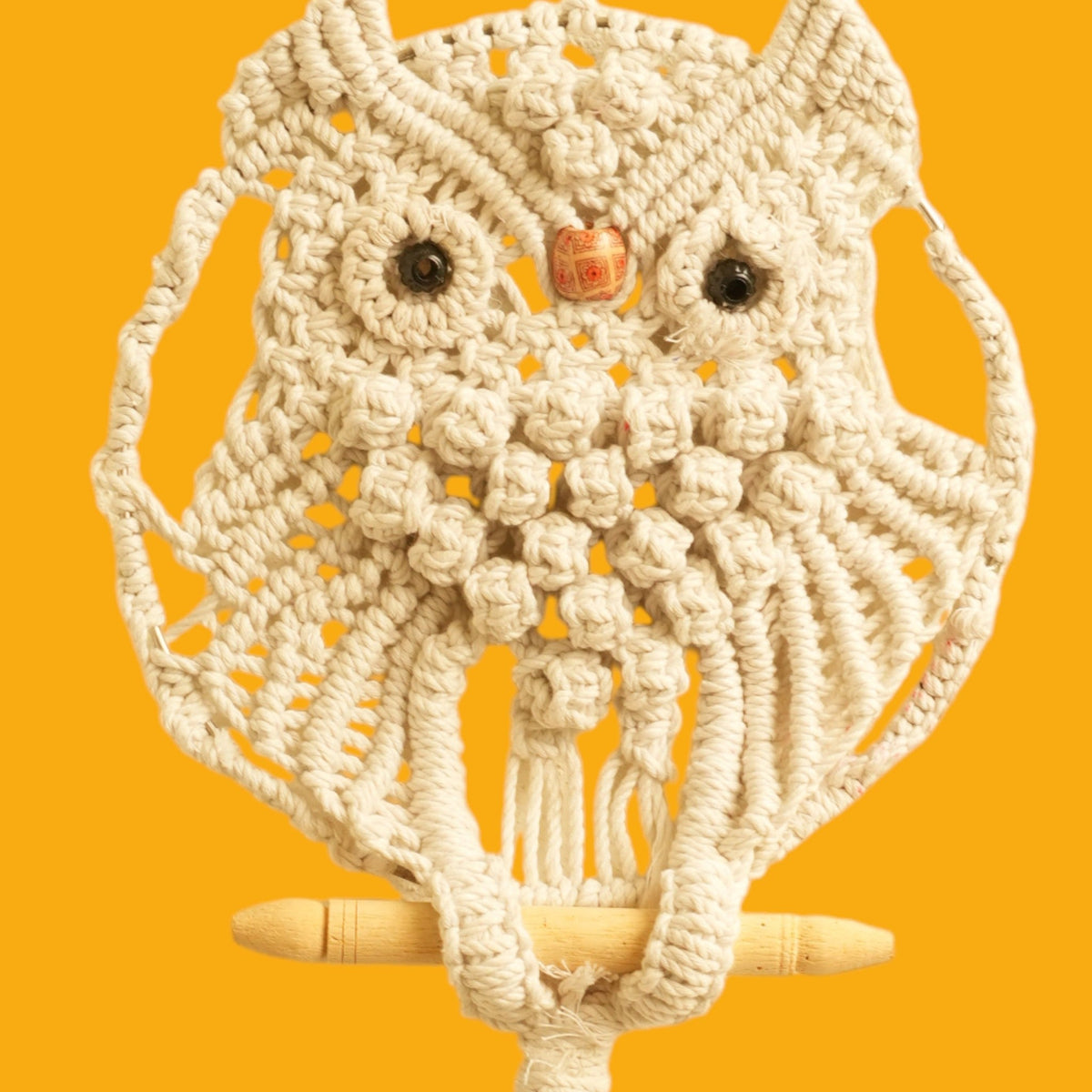 Macramé Owl Wall Hanging (Set of 2) – view 2