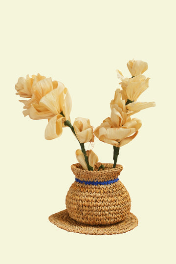 Banana Fibre Flower Vase