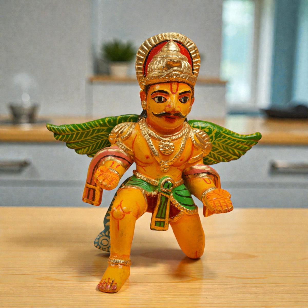 Garuda Kinnal Art Wooden Figurine – view 3