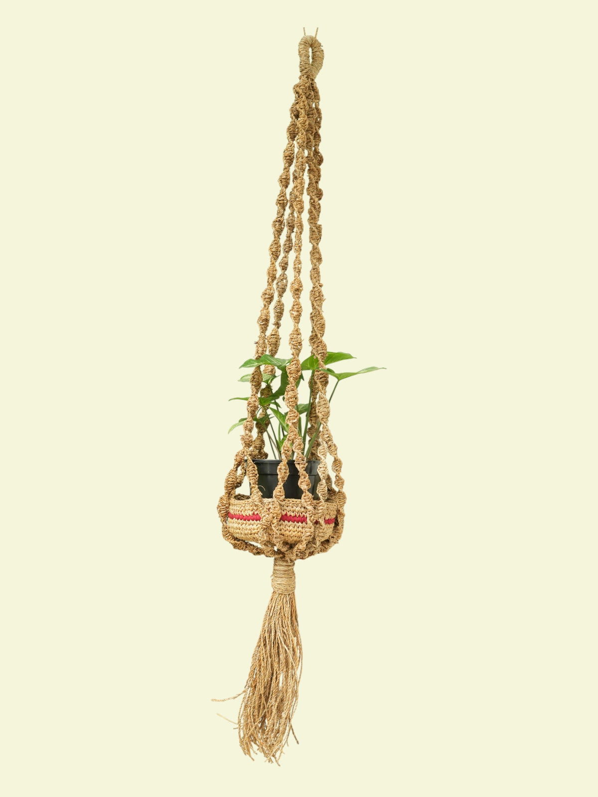 Banana Fibre Hanging Plant Holder