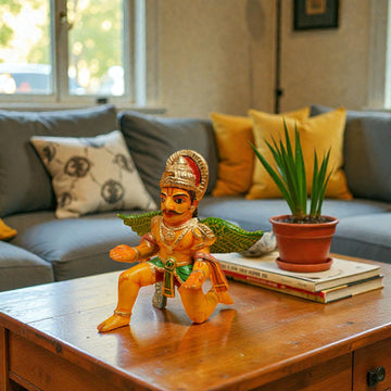 Garuda Kinnal Art Wooden Figurine